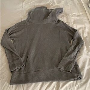 Grey cowl neck Sparkle sweater/sweatshirt